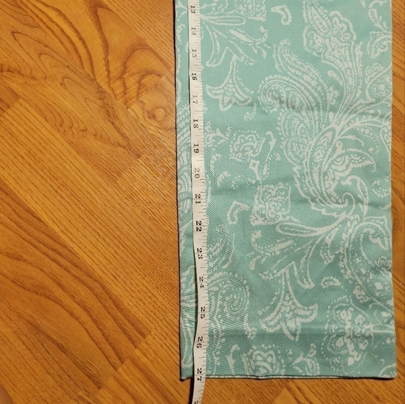 STATE▪︎MENTS Mint Paisley Slim Ankle Length Pants Size 8 - Picture 4 of 12